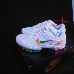 rainbow swoosh nike air